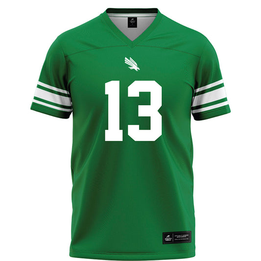 North Texas - NCAA Football : Miles Coleman - Green Football Jersey