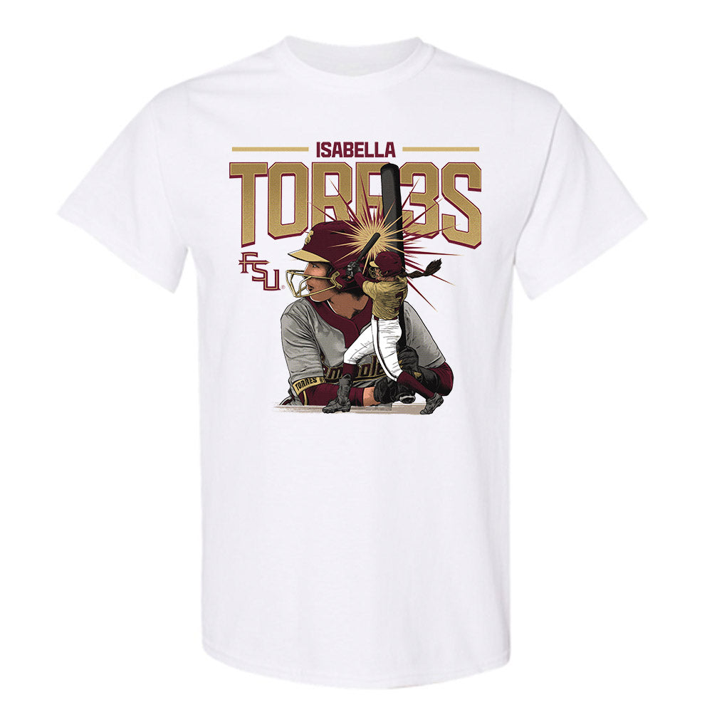 FSU - NCAA Softball : Isabella Torres -  Individual Player CollageT-Shirt