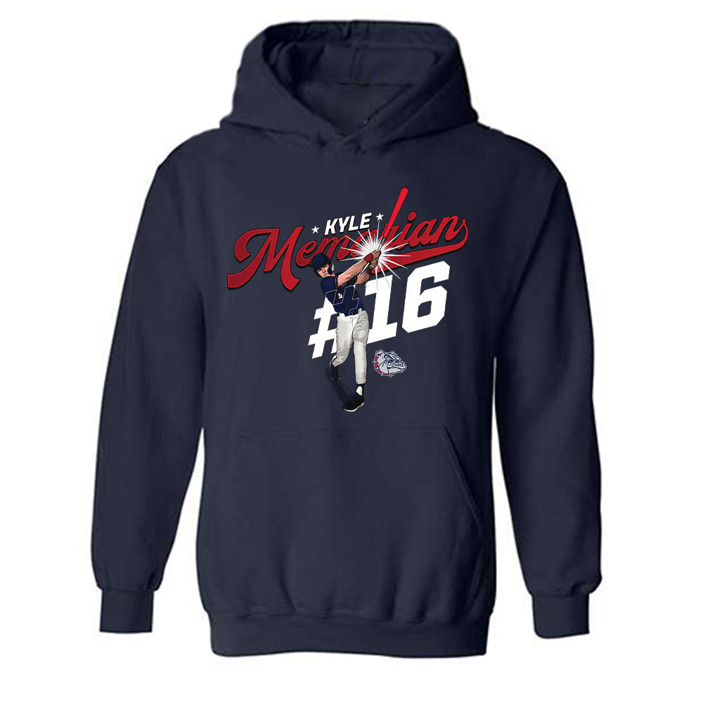 Gonzaga - NCAA Baseball : Kyle Memarian -  Hooded Sweatshirt