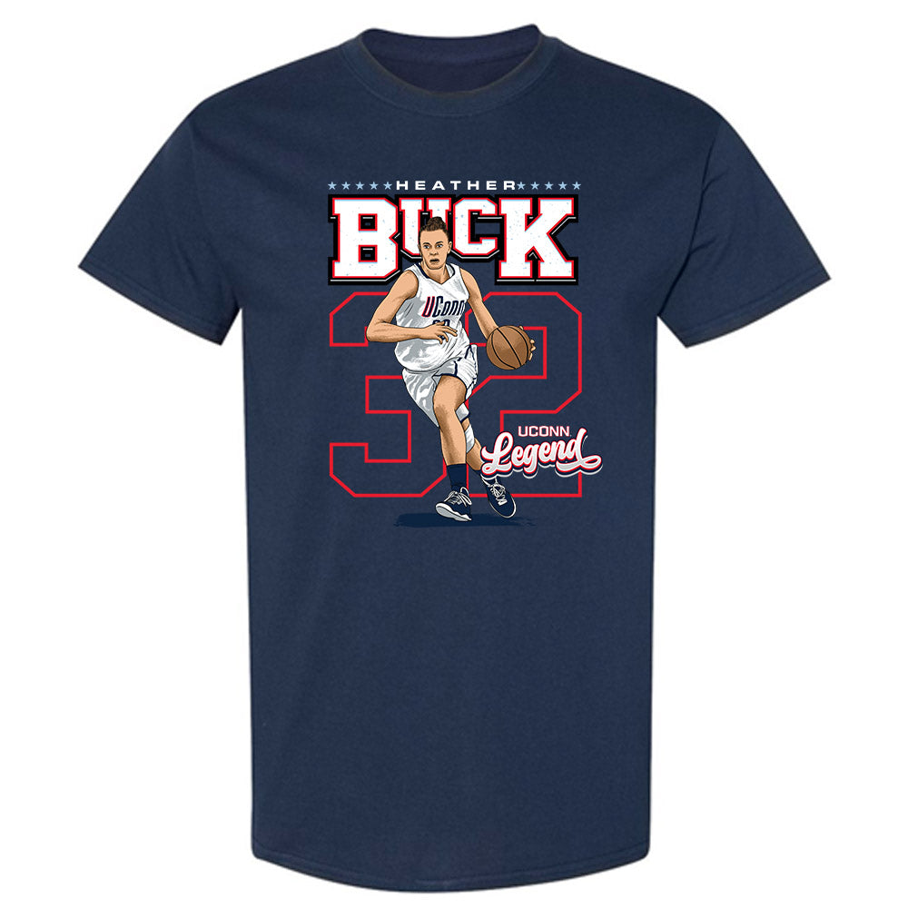 UConn - Womens Basketball Legends : Heather Buck - T-Shirt