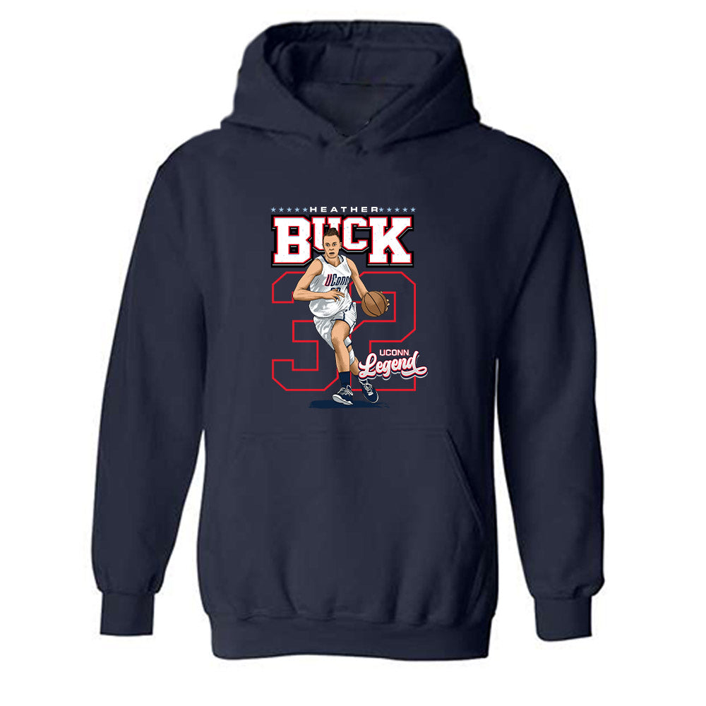 UConn - Womens Basketball Legends : Heather Buck - Hooded Sweatshirt