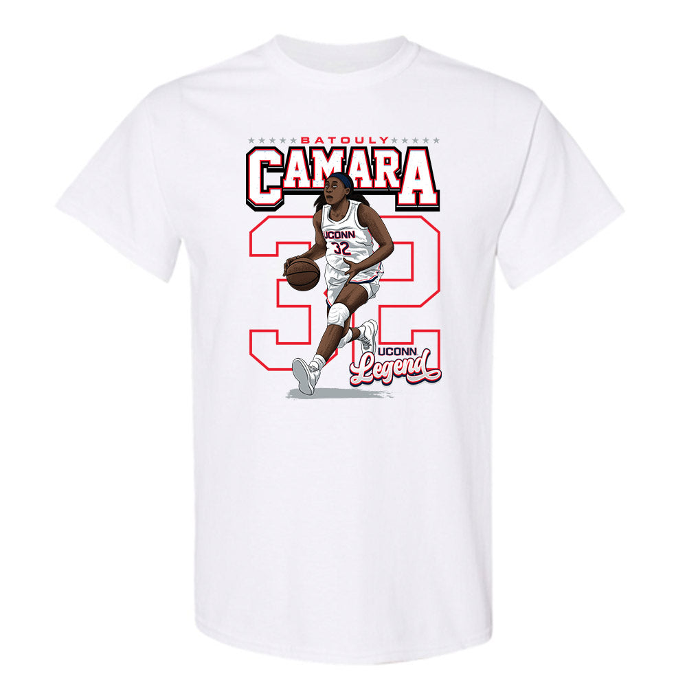 UConn - Womens Basketball Legends : Batouly Camara - T-Shirt