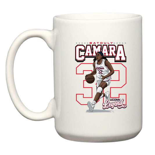 UConn - Womens Basketball Legends : Batouly Camara - Coffee Mug