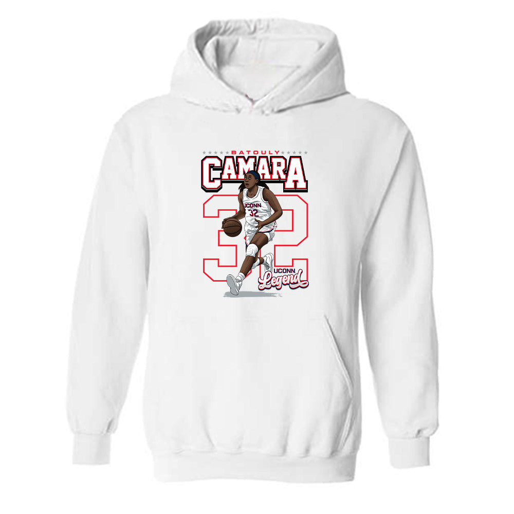 UConn - Womens Basketball Legends : Batouly Camara - Hooded Sweatshirt