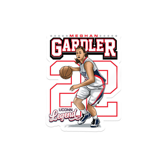 UConn - Womens Basketball Legends : Meghan Gardler - Sticker