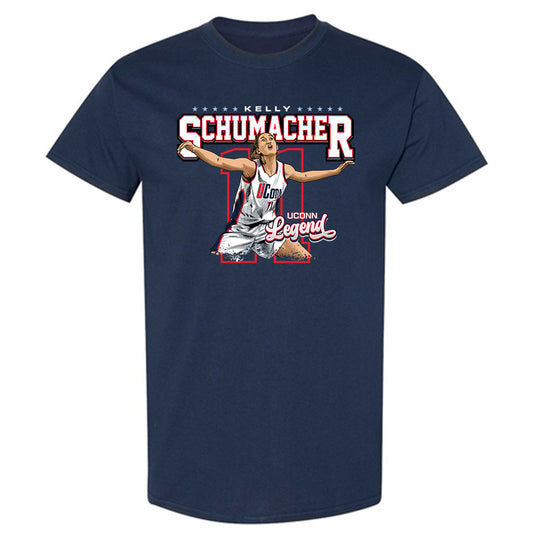 UConn - Womens Basketball Legends : Kelly Raimon (Schumacher) - T-Shirt