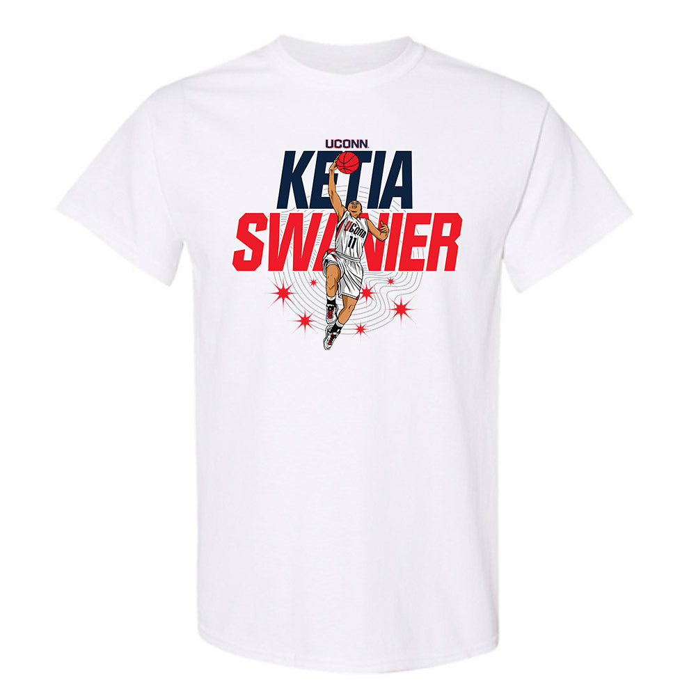 UConn - Womens Basketball Legends : Ketia Swanier - T-Shirt