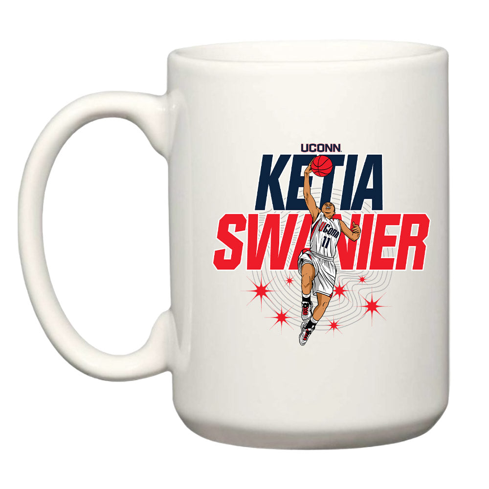 UConn - Womens Basketball Legends : Ketia Swanier - Coffee Mug