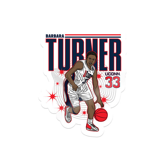 UConn - Womens Basketball Legends : Barbara Turner - Sticker