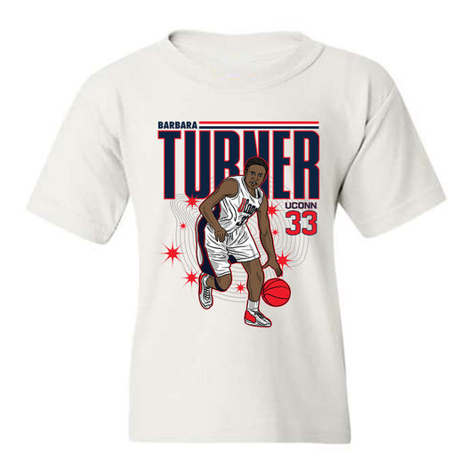 UConn - Womens Basketball Legends : Barbara Turner - Youth T-Shirt