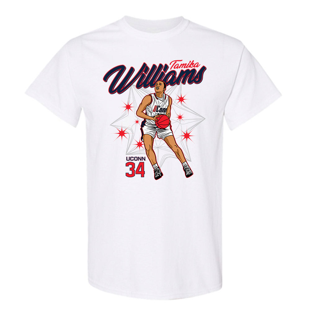 UConn - Womens Basketball Legends : Tamika Williams-Jeter - T-Shirt