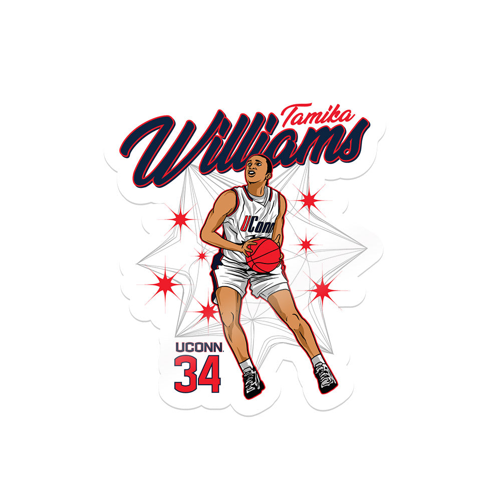 UConn - Womens Basketball Legends : Tamika Williams-Jeter - Sticker