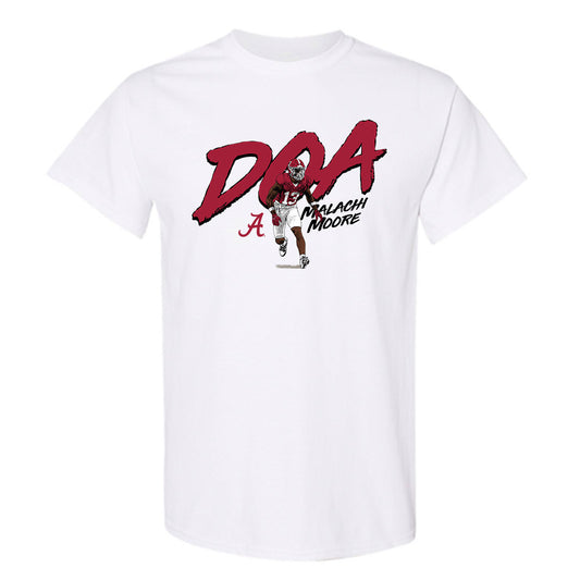 Alabama - NCAA Football : Malachi Moore - T-Shirt Player Merch