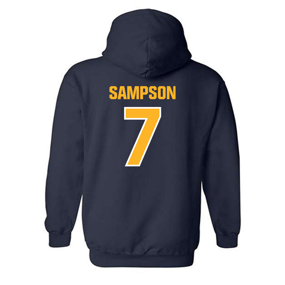 UW Eau Claire - NCAA Men's Soccer : Jacob Sampson - Classic Shersey Hooded Sweatshirt