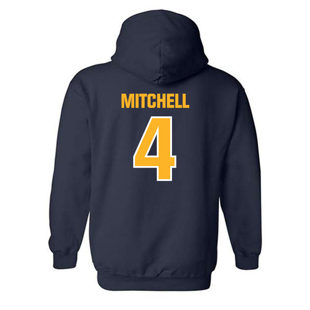 UW Eau Claire - NCAA Football : Malachi Mitchell - Classic Shersey Hooded Sweatshirt-1