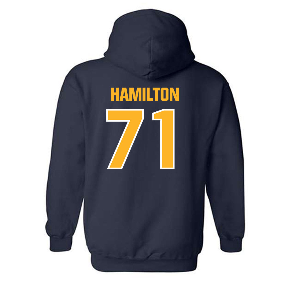 UW Eau Claire - NCAA Football : Joey Hamilton - Classic Shersey Hooded Sweatshirt-1