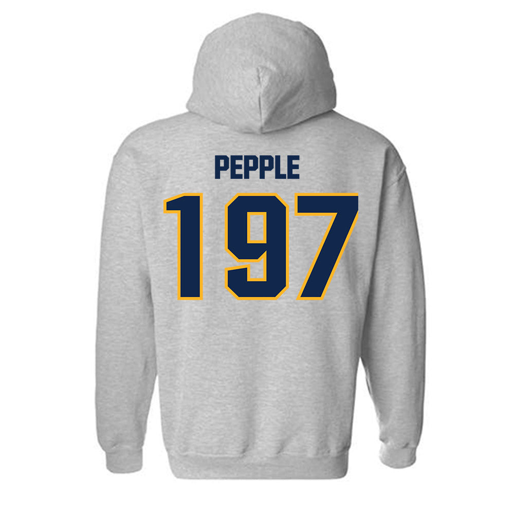 UW Eau Claire - NCAA Wrestling : Ian Pepple - Classic Shersey Hooded Sweatshirt-1