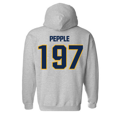 UW Eau Claire - NCAA Wrestling : Ian Pepple - Classic Shersey Hooded Sweatshirt-1