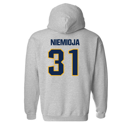 UW Eau Claire - NCAA Baseball : Tapio Niemioja - Classic Shersey Hooded Sweatshirt-1
