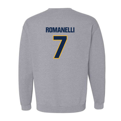  - NCAA Women's Lacrosse : Alexie Romanelli - Classic Shersey Crewneck Sweatshirt-1