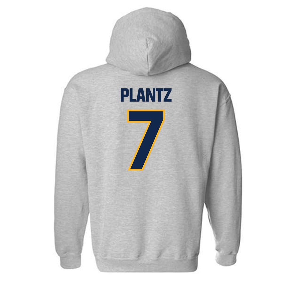 UW Eau Claire - NCAA Baseball : Ethan Plantz - Classic Shersey Hooded Sweatshirt-1