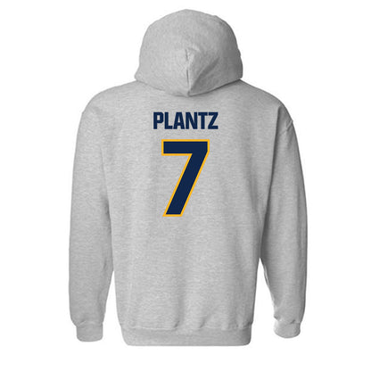 UW Eau Claire - NCAA Baseball : Ethan Plantz - Classic Shersey Hooded Sweatshirt-1