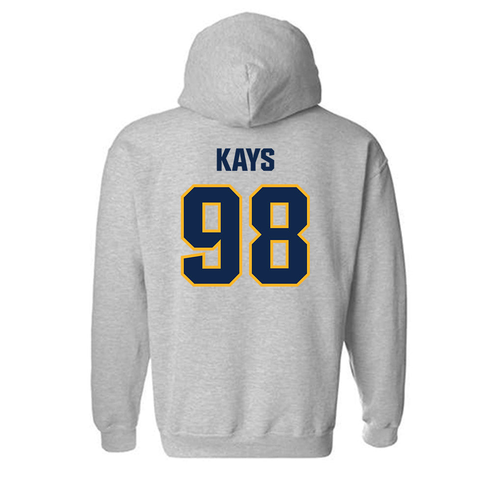 UW Eau Claire - NCAA Football : Nolan Kays - Classic Shersey Hooded Sweatshirt-1