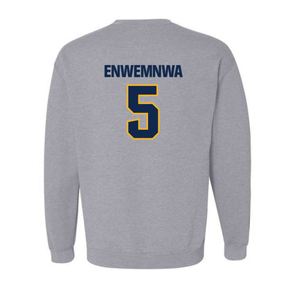 UW Eau Claire - NCAA Men's Soccer : Oge Enwemnwa - Classic Shersey Crewneck Sweatshirt-1