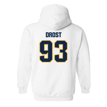 UW Eau Claire - NCAA Football : Aidan Drost - Classic Shersey Hooded Sweatshirt-1