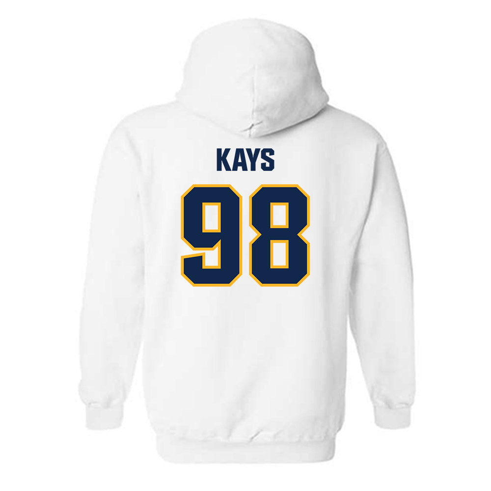 UW Eau Claire - NCAA Football : Nolan Kays - Classic Shersey Hooded Sweatshirt-1