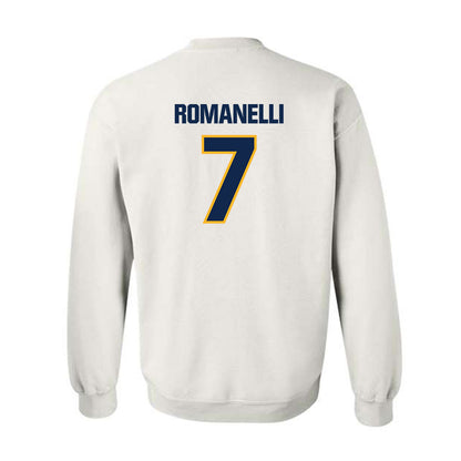  - NCAA Women's Lacrosse : Alexie Romanelli - Classic Shersey Crewneck Sweatshirt-1