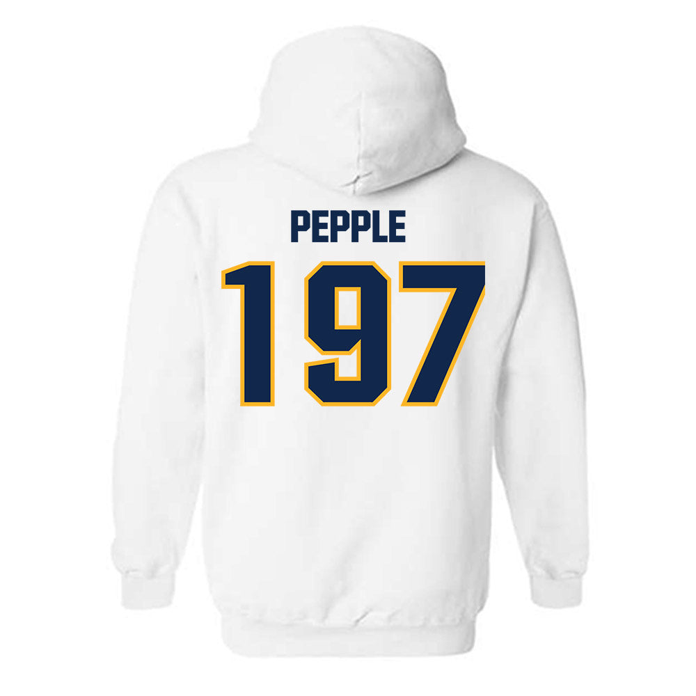 UW Eau Claire - NCAA Wrestling : Ian Pepple - Classic Shersey Hooded Sweatshirt-1