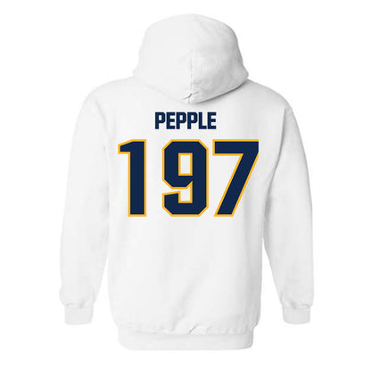 UW Eau Claire - NCAA Wrestling : Ian Pepple - Classic Shersey Hooded Sweatshirt-1