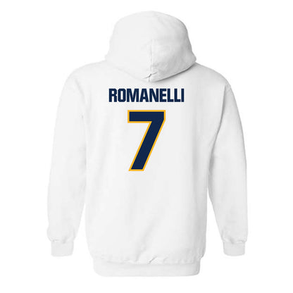  - NCAA Women's Lacrosse : Alexie Romanelli - Classic Shersey Hooded Sweatshirt-1