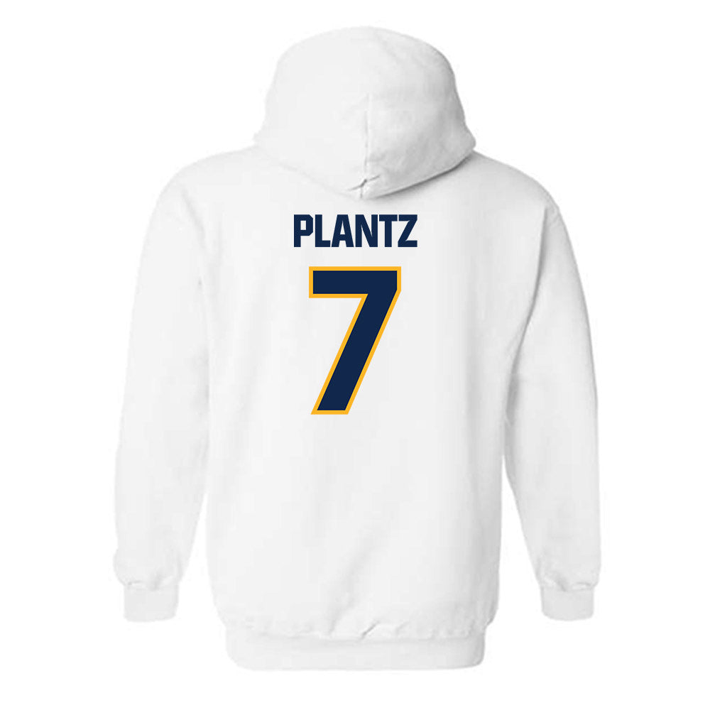 UW Eau Claire - NCAA Baseball : Ethan Plantz - Classic Shersey Hooded Sweatshirt-1