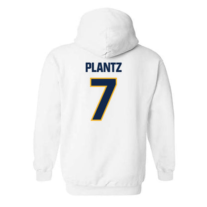 UW Eau Claire - NCAA Baseball : Ethan Plantz - Classic Shersey Hooded Sweatshirt-1