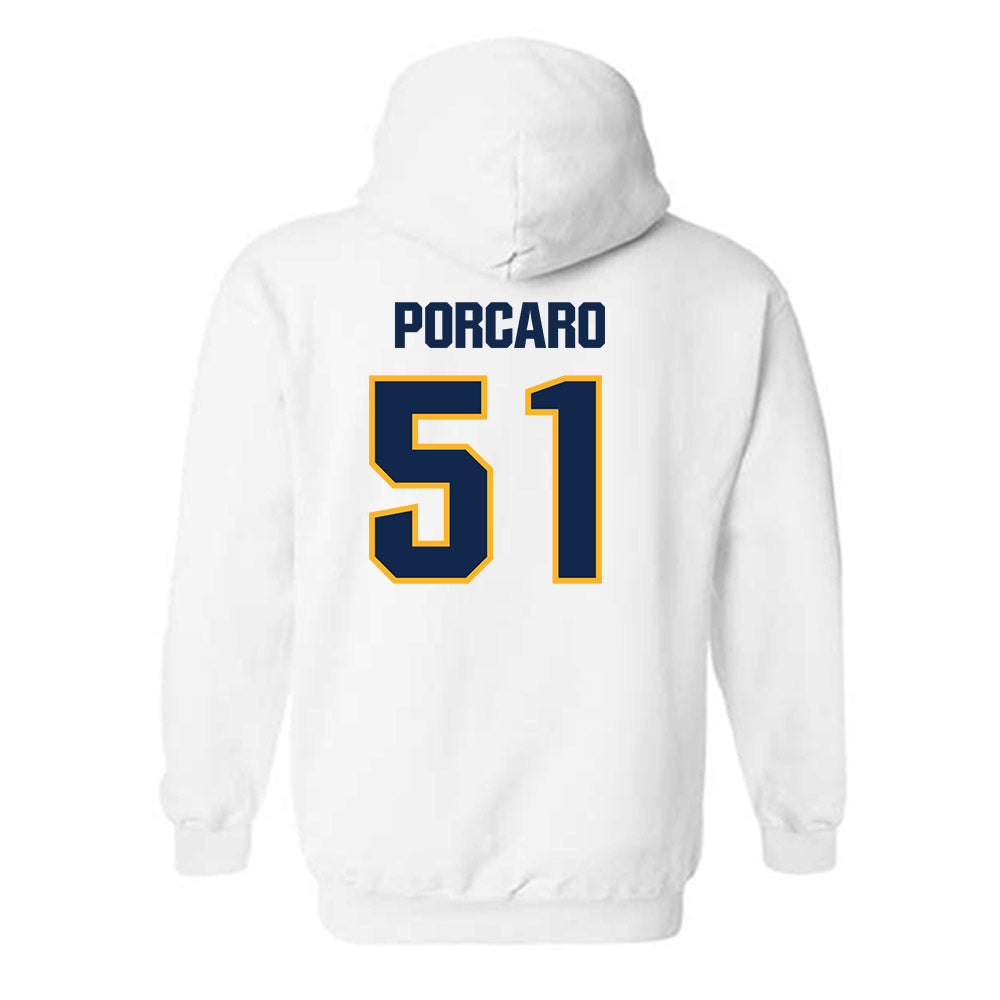 UW Eau Claire - NCAA Football : Frank Porcaro - Classic Shersey Hooded Sweatshirt-1