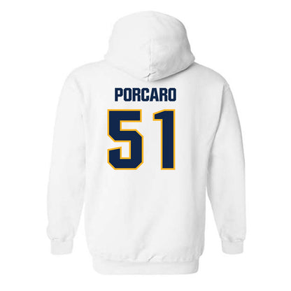 UW Eau Claire - NCAA Football : Frank Porcaro - Classic Shersey Hooded Sweatshirt-1