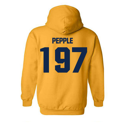 UW Eau Claire - NCAA Wrestling : Ian Pepple - Classic Shersey Hooded Sweatshirt-1