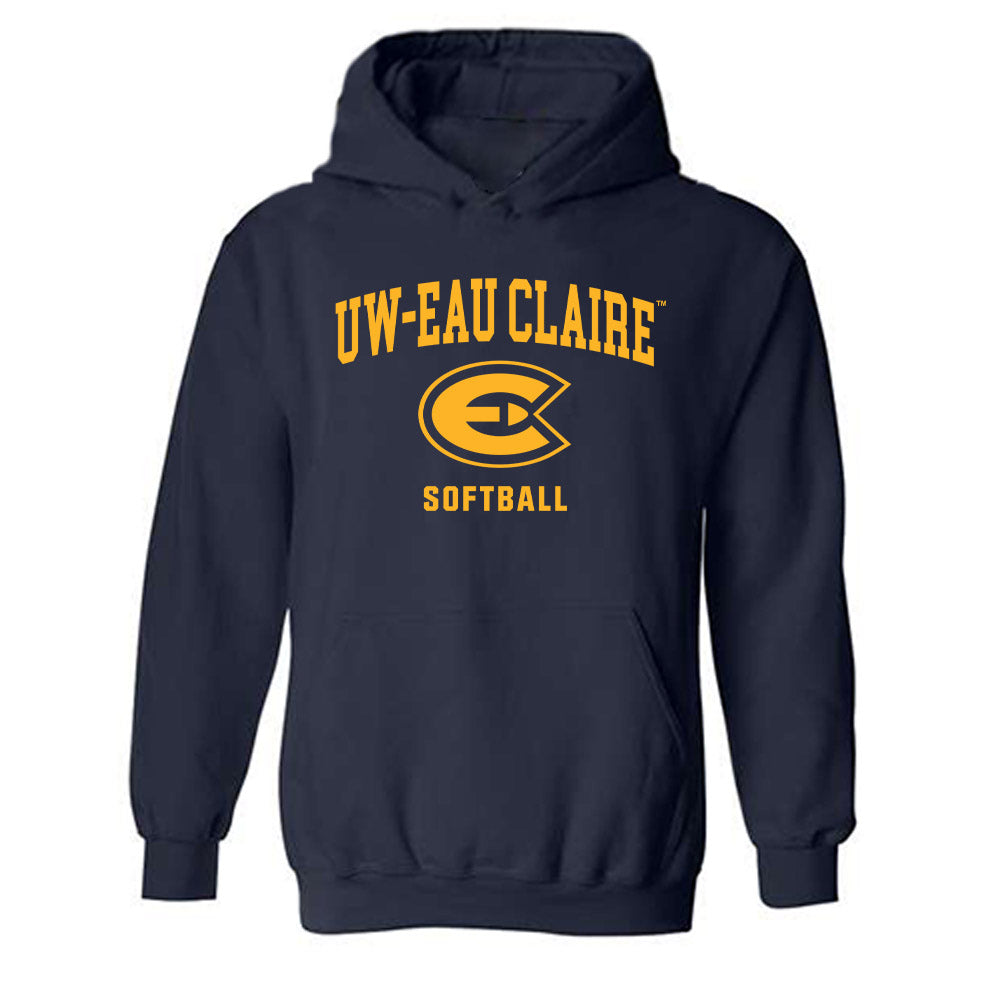 UW Eau Claire - NCAA Softball : Grace Danielson - Classic Shersey Hooded Sweatshirt-0