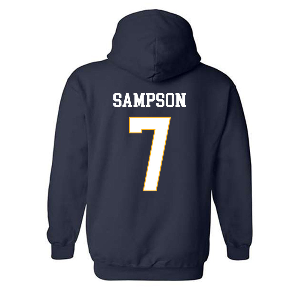 UW Eau Claire - NCAA Men's Soccer : Jacob Sampson - Classic Fashion Shersey Hooded Sweatshirt
