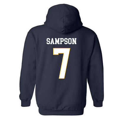 UW Eau Claire - NCAA Men's Soccer : Jacob Sampson - Classic Fashion Shersey Hooded Sweatshirt