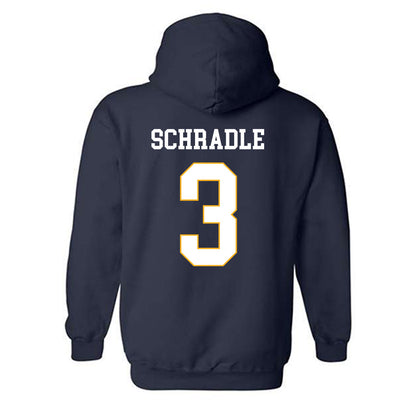 UW Eau Claire - NCAA Football : Sam Schradle - Classic Fashion Shersey Hooded Sweatshirt