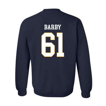 UW Eau Claire - NCAA Football : Lucas Barby - Classic Fashion Shersey Crewneck Sweatshirt-1