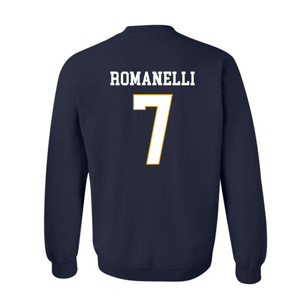  - NCAA Women's Lacrosse : Alexie Romanelli - Classic Fashion Shersey Crewneck Sweatshirt-1