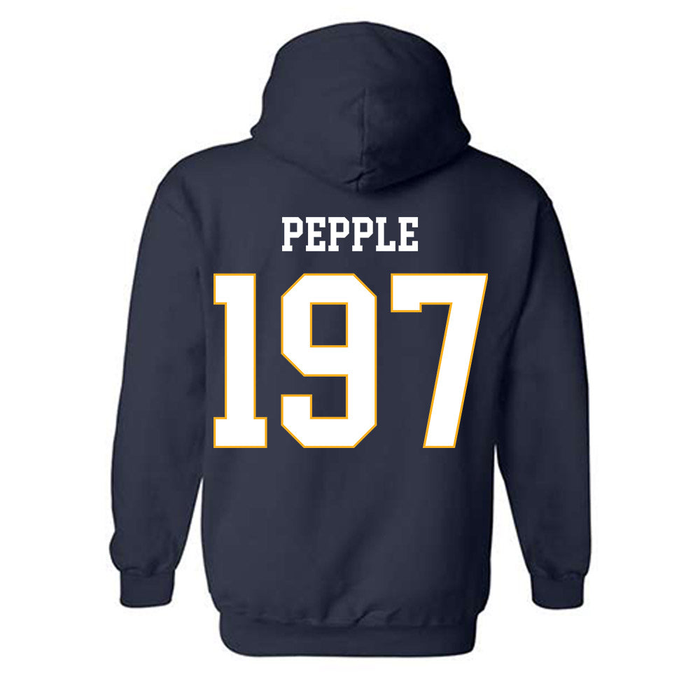 UW Eau Claire - NCAA Wrestling : Ian Pepple - Classic Fashion Shersey Hooded Sweatshirt-1