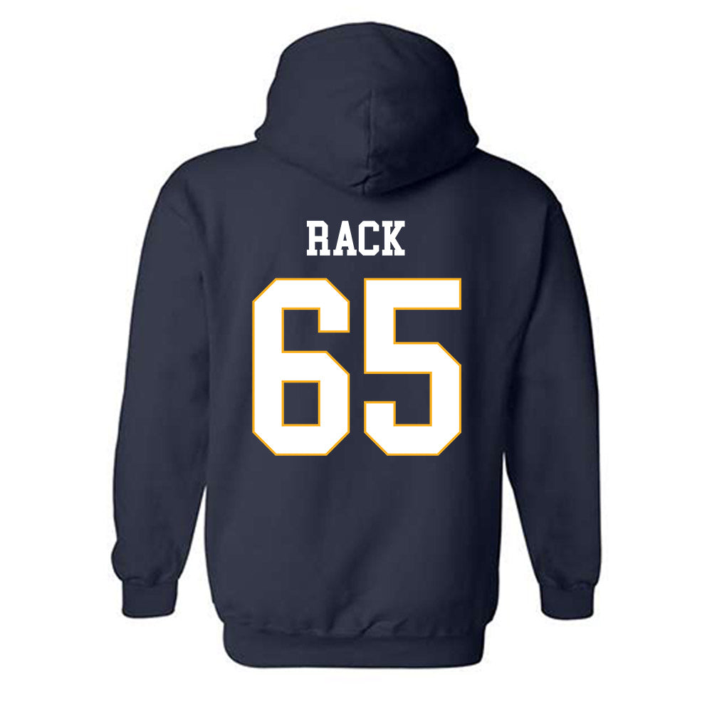 UW Eau Claire - NCAA Football : Alex Rack - Classic Fashion Shersey Hooded Sweatshirt-1