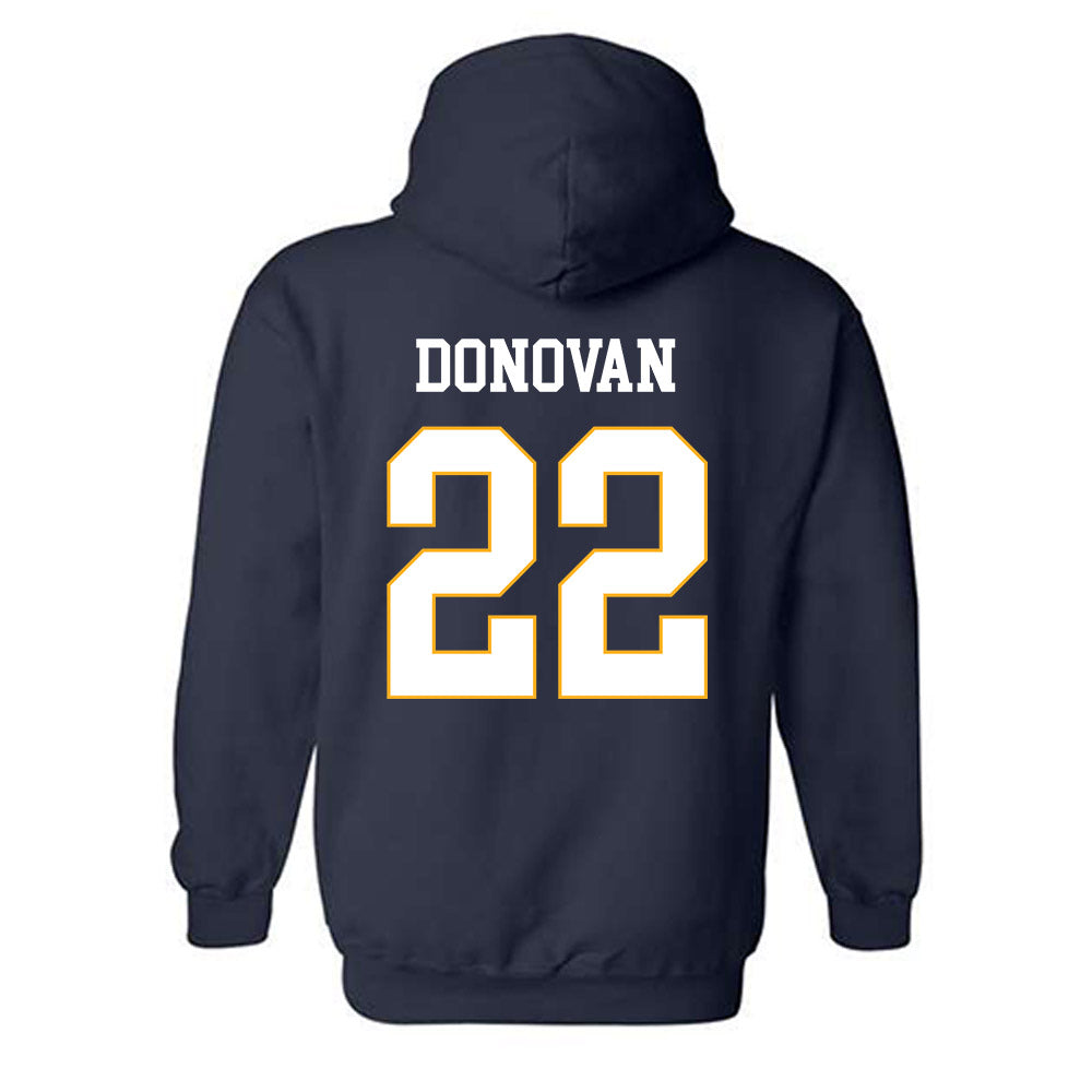 UW Eau Claire - NCAA Women's Soccer : Emma Donovan - Classic Fashion Shersey Hooded Sweatshirt-1
