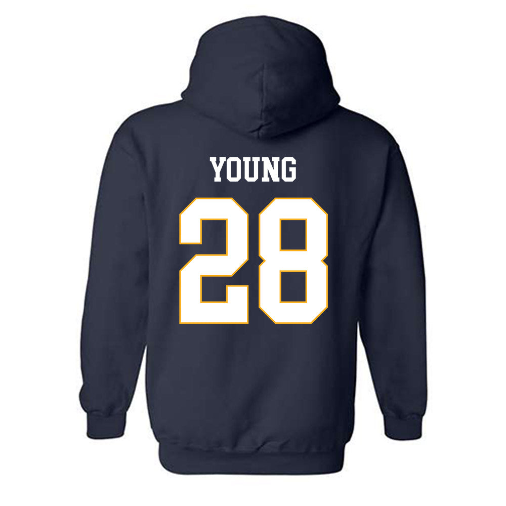  - NCAA Women's Lacrosse : Maddie Young - Classic Fashion Shersey Hooded Sweatshirt-1
