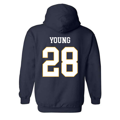  - NCAA Women's Lacrosse : Maddie Young - Classic Fashion Shersey Hooded Sweatshirt-1